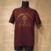 画像1: world end skull T-shirts brown (1)