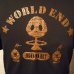 画像2: world end skull T-shirts black (2)
