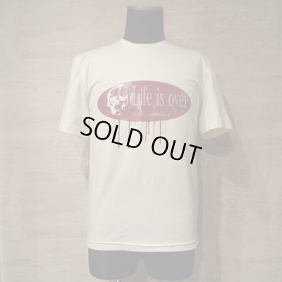 画像1: LIFE IS OVER T-shirts white