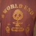 画像2: world end skull T-shirts brown (2)