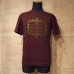 画像1: lily flame T-shirts brown (1)