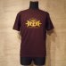 画像1: 77 college T-shirts brown (1)