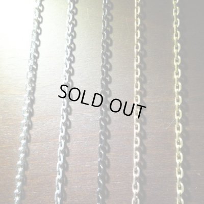 2.7mmシルバーカットアズキチェーン