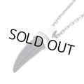 漆黒の牙をイメージしたオニキスネックレス「black fang pendant」