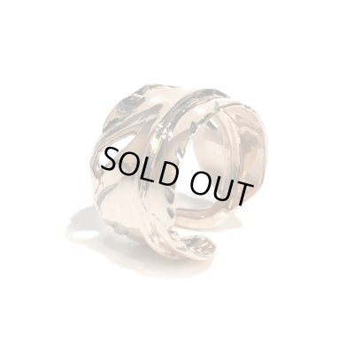 シルエットフェザーリング ピンクゴールドver.（ラージ）　アークシルバーアクセサリーズ