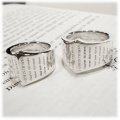 ［ペアリング］聖書のメッセージ「importance of love large ring」