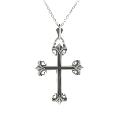 キリストとクロスが繊細な造形で作られているロザリオネックレス「ロザリーペンダント」