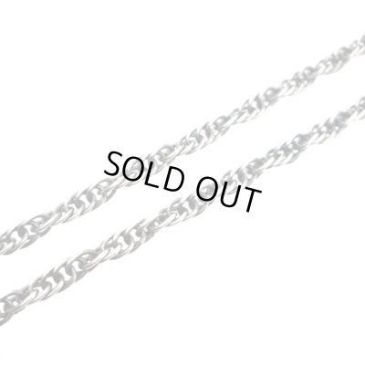 3mm Arkスクリューチェーン　シルバーチェーン