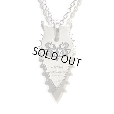 [巌窟王]モンテ・クリスト伯爵 エンブレム シルバーネックレスSV「Le Comte de“Monte-Cristo”」/ Ark silver accessories