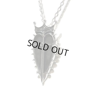 [巌窟王]モンテ・クリスト伯爵 エンブレム シルバーネックレスSV「Le Comte de“Monte-Cristo”」/ Ark silver accessories