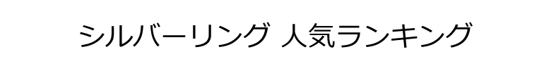 シルバーリング ランキング