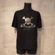 画像1: 666 skull T-shirts black