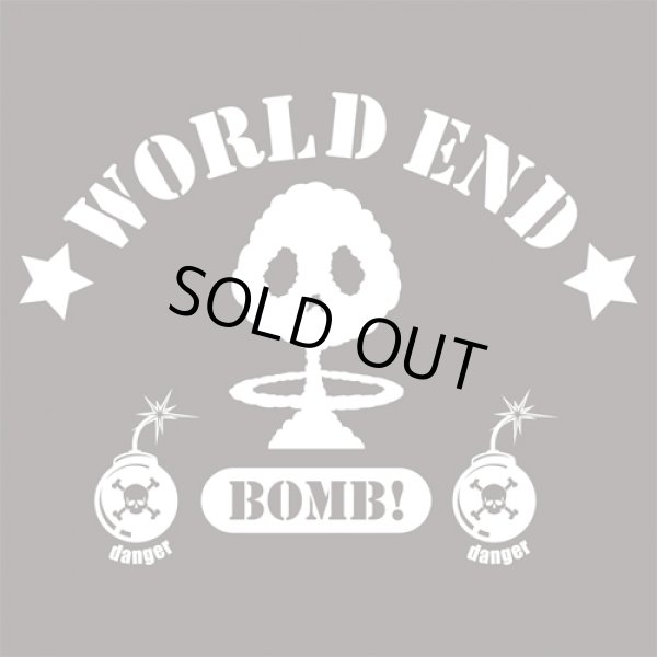 画像3: world end skull T-shirts brown