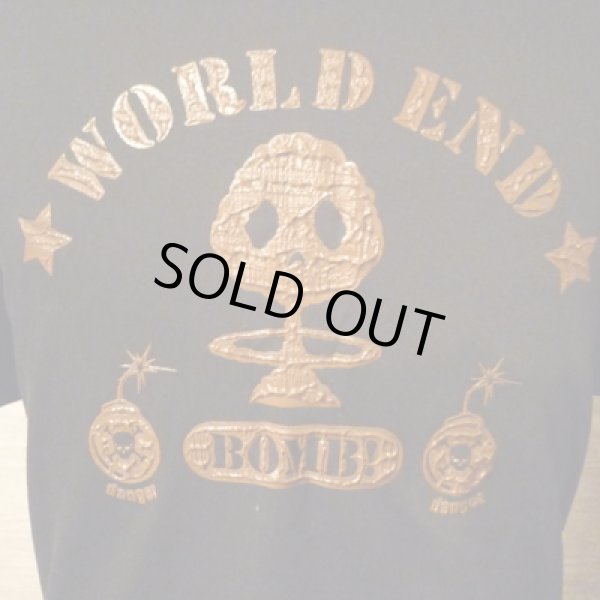 画像2: world end skull T-shirts black