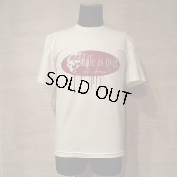 画像1: LIFE IS OVER T-shirts white