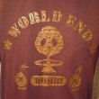 画像2: world end skull T-shirts brown