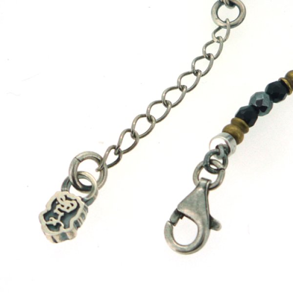 5連ブレスレット オニキス&ヘマタイト