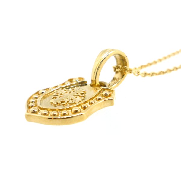 メンズ ゴールド ホースシューペンダント