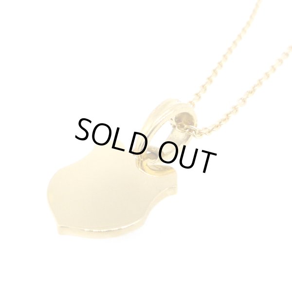 メンズ ゴールド ホースシューペンダント