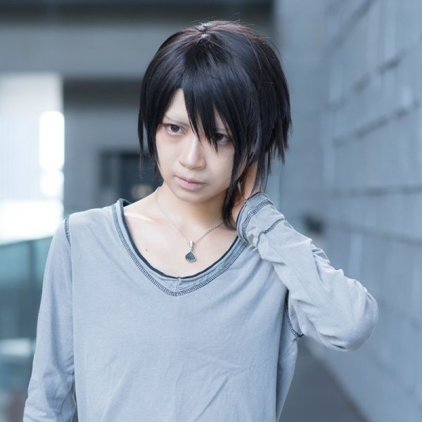 トランプ スペードペンダント メンズ着用