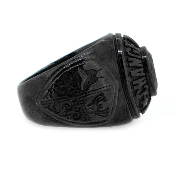 カレッジリング(ブラック)