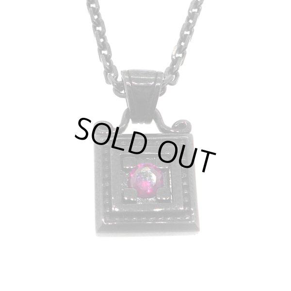 メンズシルバーチャーム ブラック