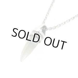 画像: 白牙をイメージしたシェルネックレス「white fang pendant」