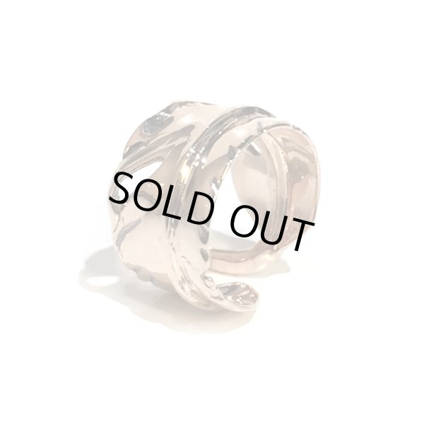 シルエットフェザーリング ピンクゴールドver.（ラージ）　アークシルバーアクセサリーズ