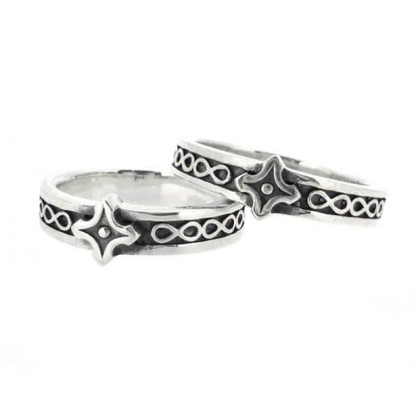 シンプルナシルバーリング インフィニティデザイン