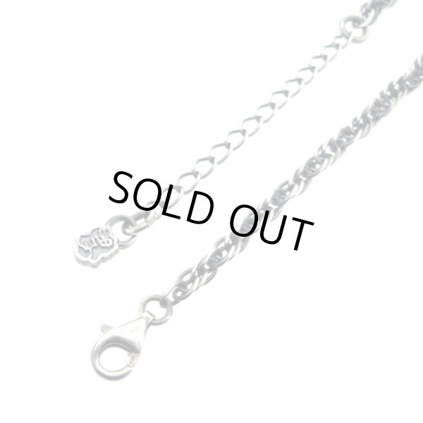 3mm Arkスクリューチェーン　シルバーチェーン