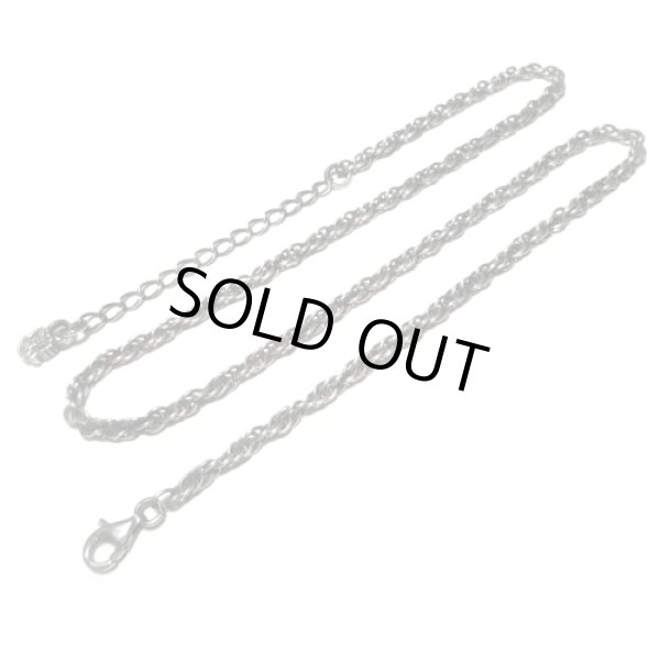 3mm Arkスクリューチェーン　シルバーチェーン