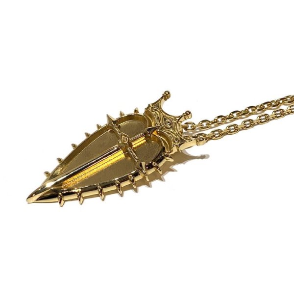 [巌窟王]モンテ・クリスト伯爵 エンブレム シルバーネックレスGD「Le Comte de“Monte-Cristo”」/ Ark silver accessories