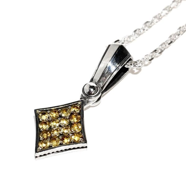 ダイヤペンダント|トランプネックレス